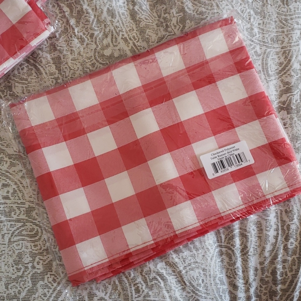 Checkered Table Runner